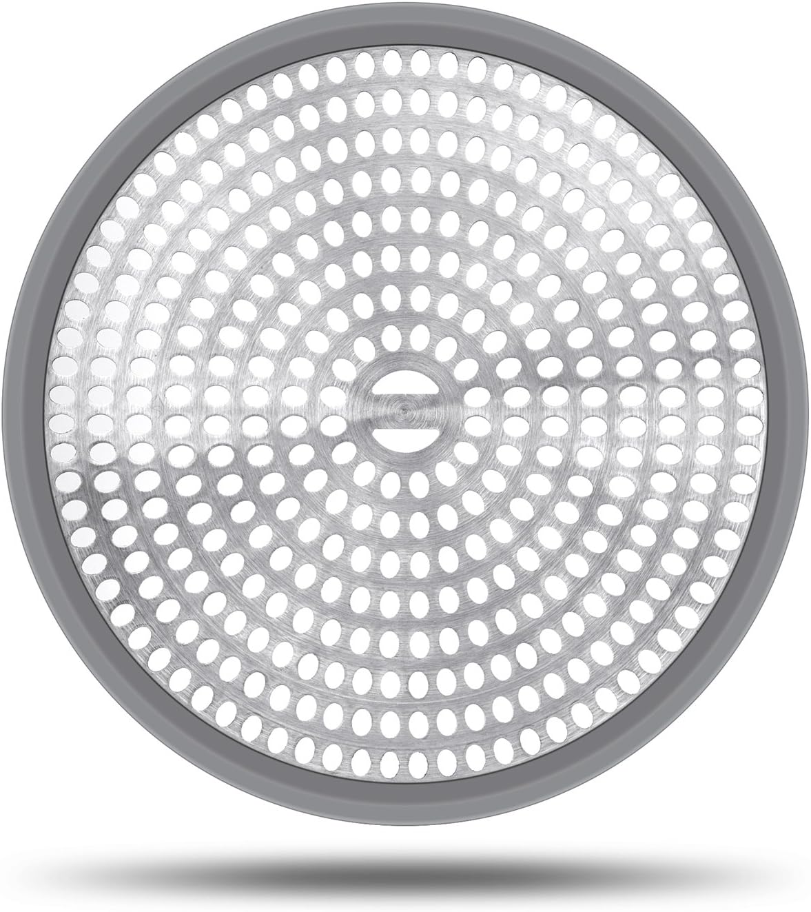 LEKEYE Shower Drain Hair Catcher/Strainer/Stainless Steel and Silicone