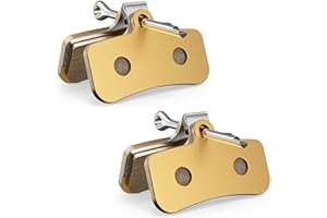 ECOMAID 2PCS Brake Pads for Surron Light Bee, Motorcycle Front and Rear Brake Pads Copper Base for Sur-Ron Surron Light Bee S