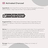 WeightWorld Activated Charcoal Capsules 2000mg 180 Vegan Non GMO view 6