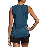 baleaf Workout Tank Tops for Women Sleeveless Running Athletic Loose Fit Yoga Tops Active Shirts Sports Gym Exercise