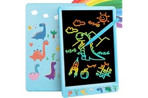 JOYZIN LCD Writing Tablet for Kids, 8.5 Inch Drawing Tablet Doodle Board, Toddlers Colorful Electronic Drawing Pads, Educational and Learning Boys Girls Toys for 3 4 5 6 7 8 9 10 Years Old Kids (Blue)