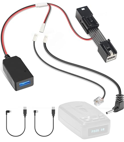 Amazon.com: Gonifeto Radar Detector Power Cord Adapter,(10Pin Type