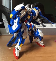Figura De Acción Gundam Avalanche Exia Dash 1/144 Bandai - Con Equipo Adicional De Patas Y Espadas GN