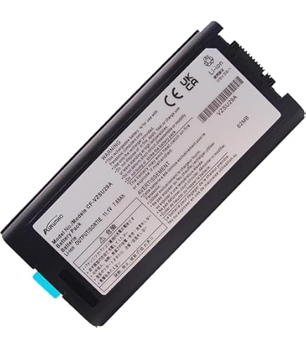 CS - Batería De Repuesto De 4200 MAh Para Panasonic CF-54, Panasonic CF-VZSU0GJS, CF-VZSU0GW, CF-VZSU0PK, CF-VZSU0PR, CF-VZSU0PW, CF-VZSUOGW, CF- VZSUOLW, CF-VZSUOPW