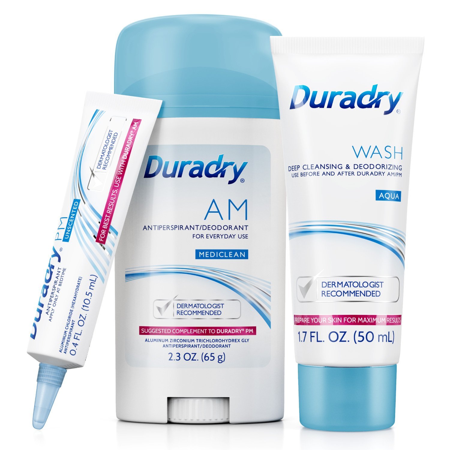 Duradry 3Step Protection System Prescription Strength Antiperspirant