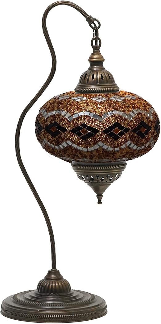 moroccan copper table lamp