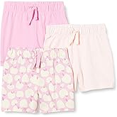 Amazon Essentials Unisex Toddlers and Babies' Cotton Pull-On Shorts