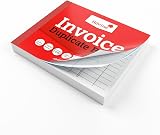 Silvine 4x5 Inch Duplicate Invoice Book Numbered 1-100 with Index view 3