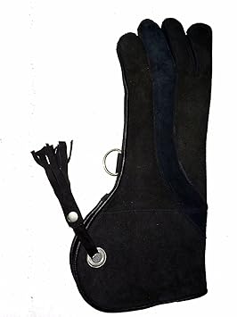 ALTAWASH Eagle und Falknerei Handschuh 3 Schichten Wildleder Leder 40,6 cm Lang, Größen erhältlich