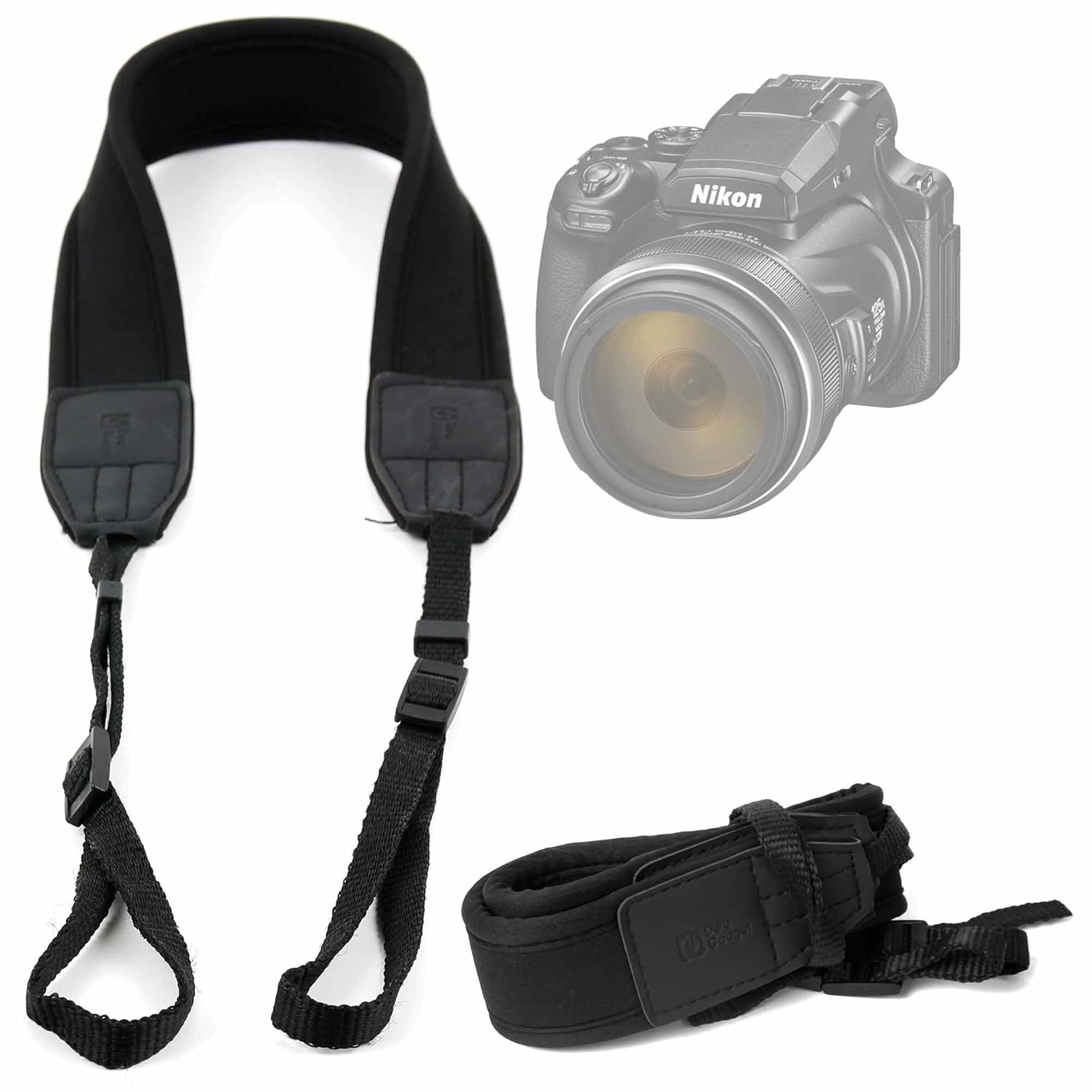 DURAGADGET Correa De Cuello Ligera Ajustable para Cámara Nikon ...