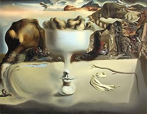 Salvador Dali - Apparition of Face and Fruit Dish on a Beach, Size 18x24 inch, Poster Art Print Wall décor