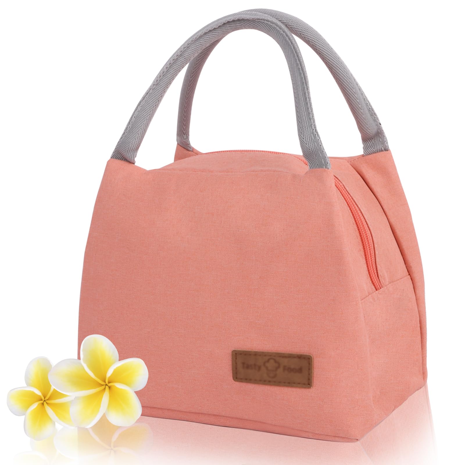 Minicoco Insulated Lunch Bag - Leak-Proof, Portable Thermal Lunch Bags for Men, Women, Children - Work, School, Picnic Organizer