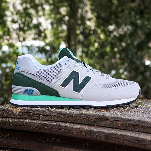 Amazon New Balance ニューバランス New Balance Men 574 Day Hiker Ml574utc Gray Green サイズ Us9 5 メンズスニーカー 並行輸入品 New Balance ニューバランス スニーカー