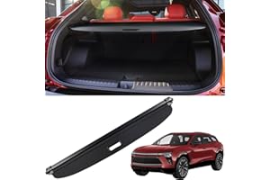 Marretoo Cargo Cover for Chevy Blazer EV/Honda Prologue 2024 2025 for Chevy Blazer EV Accessories Black Retractable Trunk Cov