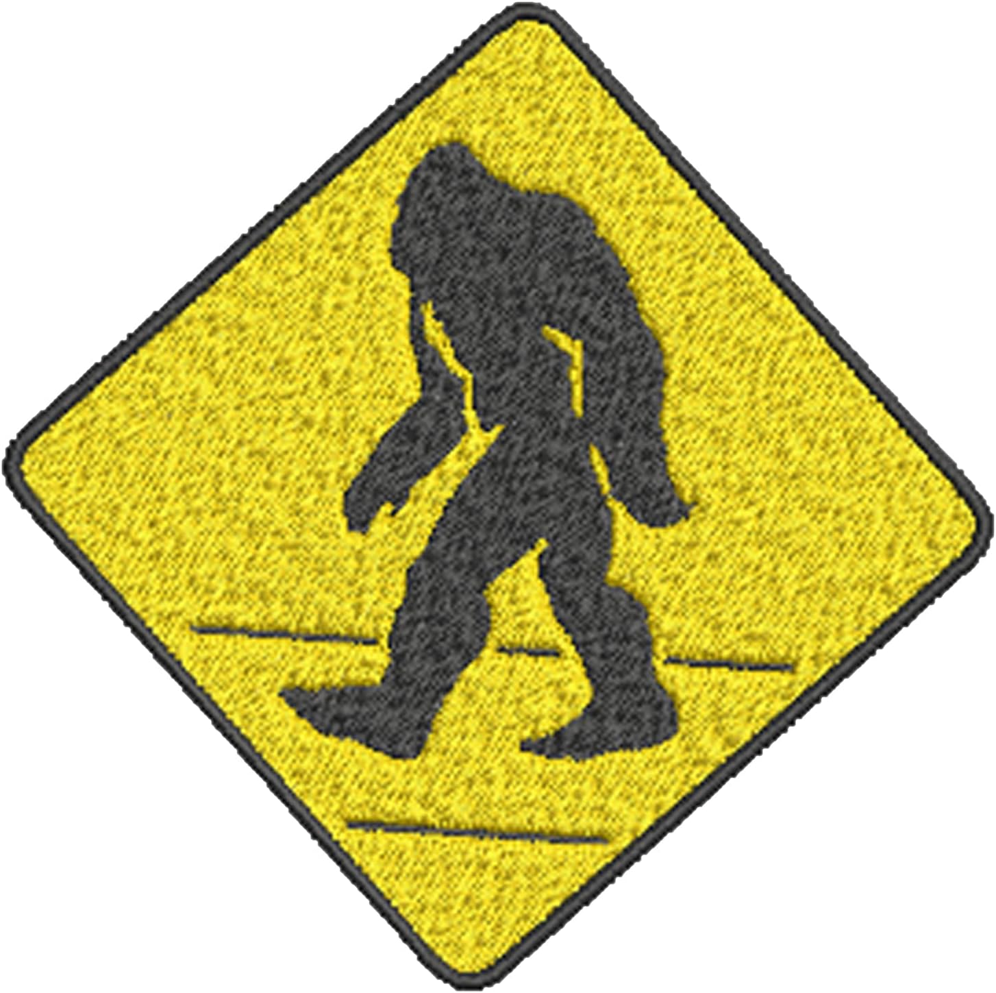 Mixed Media - Bigfoot Sasquatch Lives Patch Embroidered 4.7