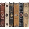 Game of Thrones | Six-Volume Hardcover Book Set with Custom Designed Juniper Books Dust Jackets | Author George R. R. Martin