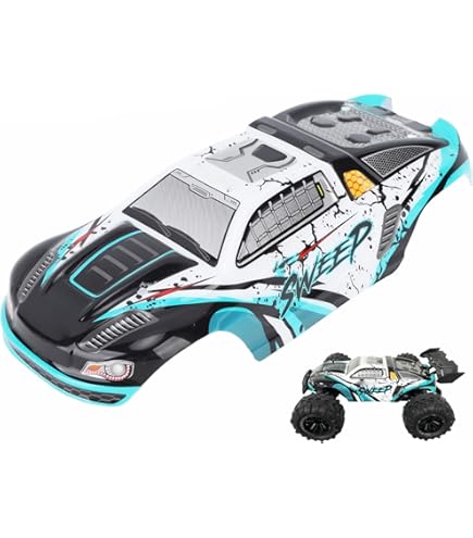 Amazon.com: Traxxas 7111 1/16 Clear E-Revo Body with Decal Sheet