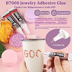 Resin Jelly Rhinestones for Crafting with B7000