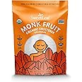 SweetLeaf Organic Monk Fruit Sweetener, Granular - Keto Friendly Natural Sugar Substitute for Coffee, Tea, and Baking, Zero Calorie, Organic Monk Fruit, Non GMO, Sugar Free - 8.47 Oz Bag