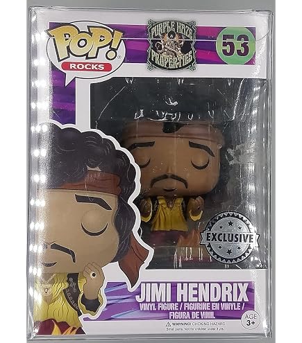 Funko Pop Rocks Jimi Hendrix 53 FYE Exclusive - Collection