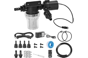 phabcf Ice Bath Water Chiller Pump Ice Bath Accessories Kit， Ice Bath Pump， Cold Plunge Kit with External Pump, Filter, Hose, Compatible 300L 500L Chiller & Inflatable Cold Plunge Tub