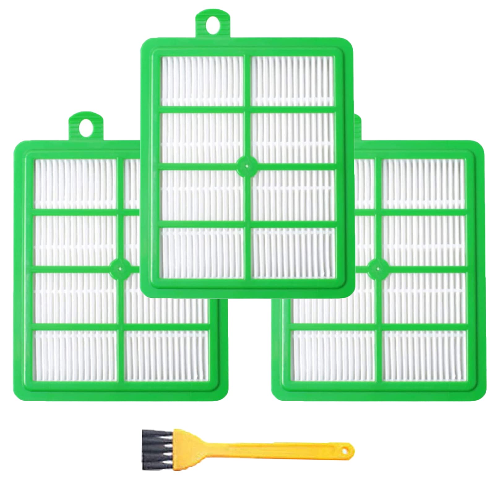 Photo 1 of 3-Pack H12 Hepa Filter compatible with Electrolux Harmony, Oxygen, Oxygen Ultra, Aptitude Upright Vacuum Cleaners, EL012B EL4335 EL012W EL4042 EL4300 EL6988 EL6989 EL7066 Replacement