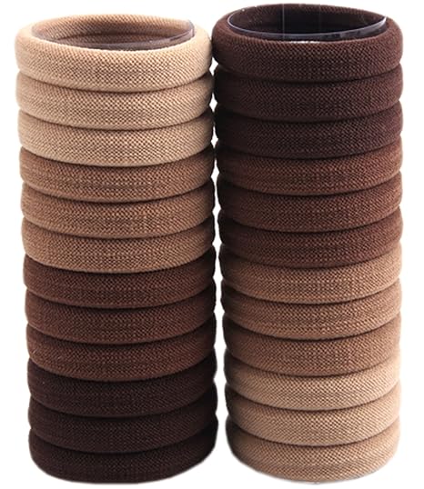 Livezone High Elastic Boutique Rubber Bands Seamless Stretch Hair