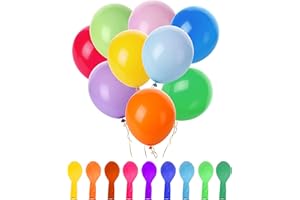 Mr. Pen- Balloons, 12 Inch, 54 Pack, Vibrant Colors, Party Balloons