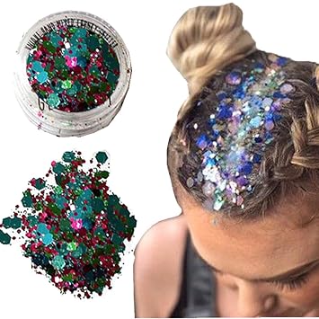 mode makeup glanz pailletten lidschatten glitzer augen glitzer haar glitter nagel glitter lippen glitter korper glitter gesicht glitter cosplay party