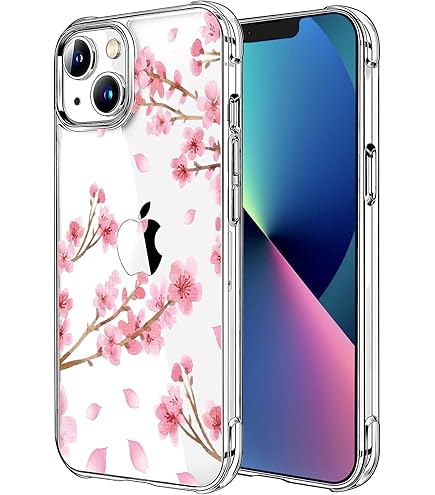 Amazon.com: UNNKINE Magnetic Sakura Case for iPhone 13 Compatible