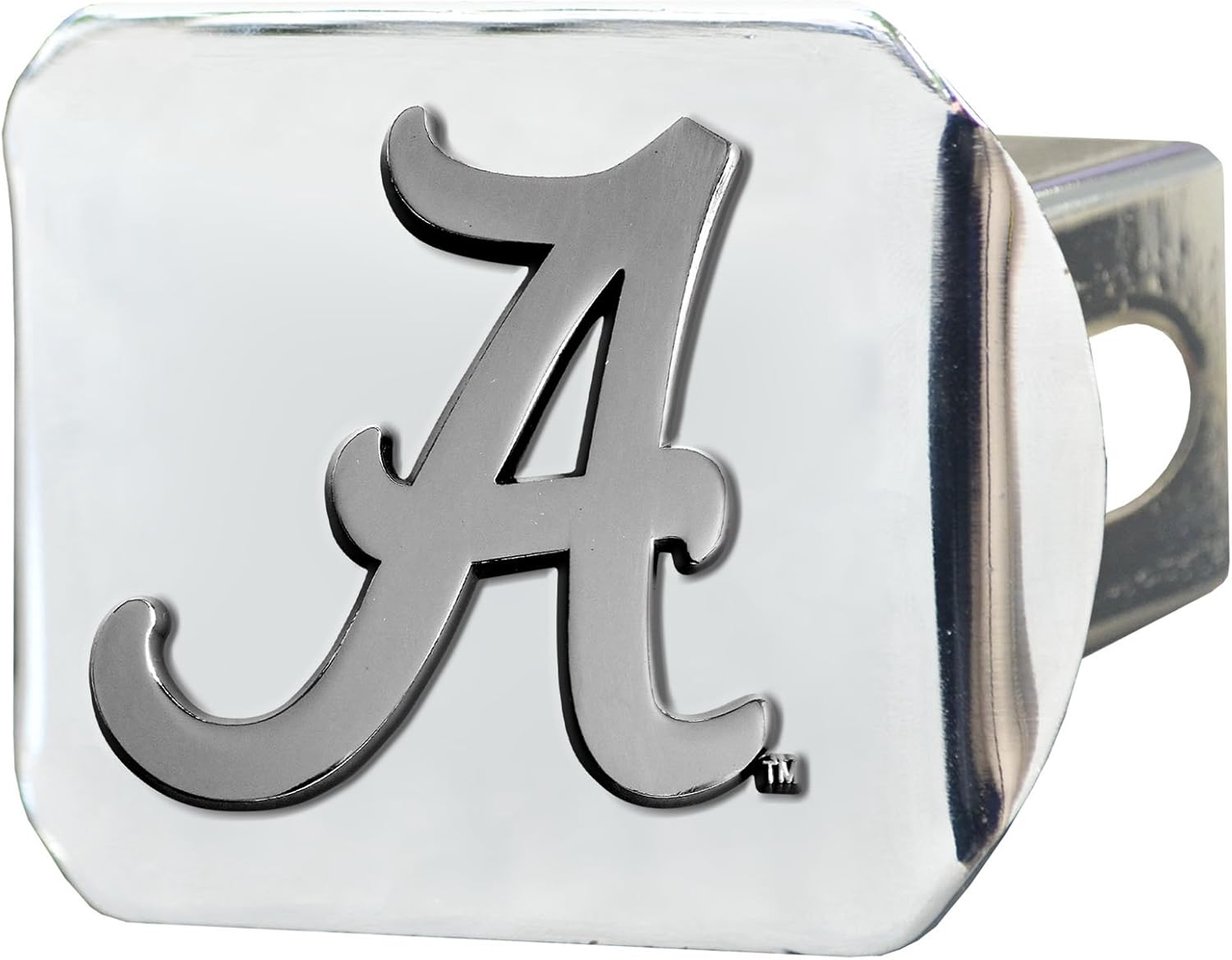 FANMATS14978NCAA University of Alabama Crimson Tide Chrome Hitch Cover