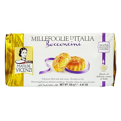 Buy Matilde Vicenzi Millefoglie Ditalia Bocconcini Al Latte 125g Online In Taiwan B00f6qtvbw