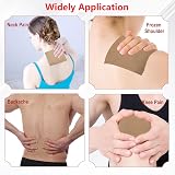 MQUPIN 36 Pcs Pain Relief Heat Patches Back Neck Joint 4 Bags 9Pcs/Box view 5