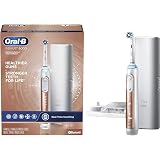 Amazon Com Oral B Genius 9600 Electric Toothbrush 3 Brush Heads Rose Gold Computers Accessories