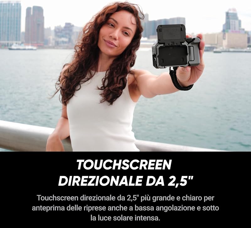 Ace Pro 2 Pack Xplorer Grigio - Action cam 8K, doppia batteria