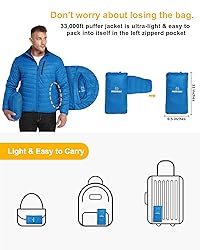 33,000ft Men's Lightweight Packable Insulated