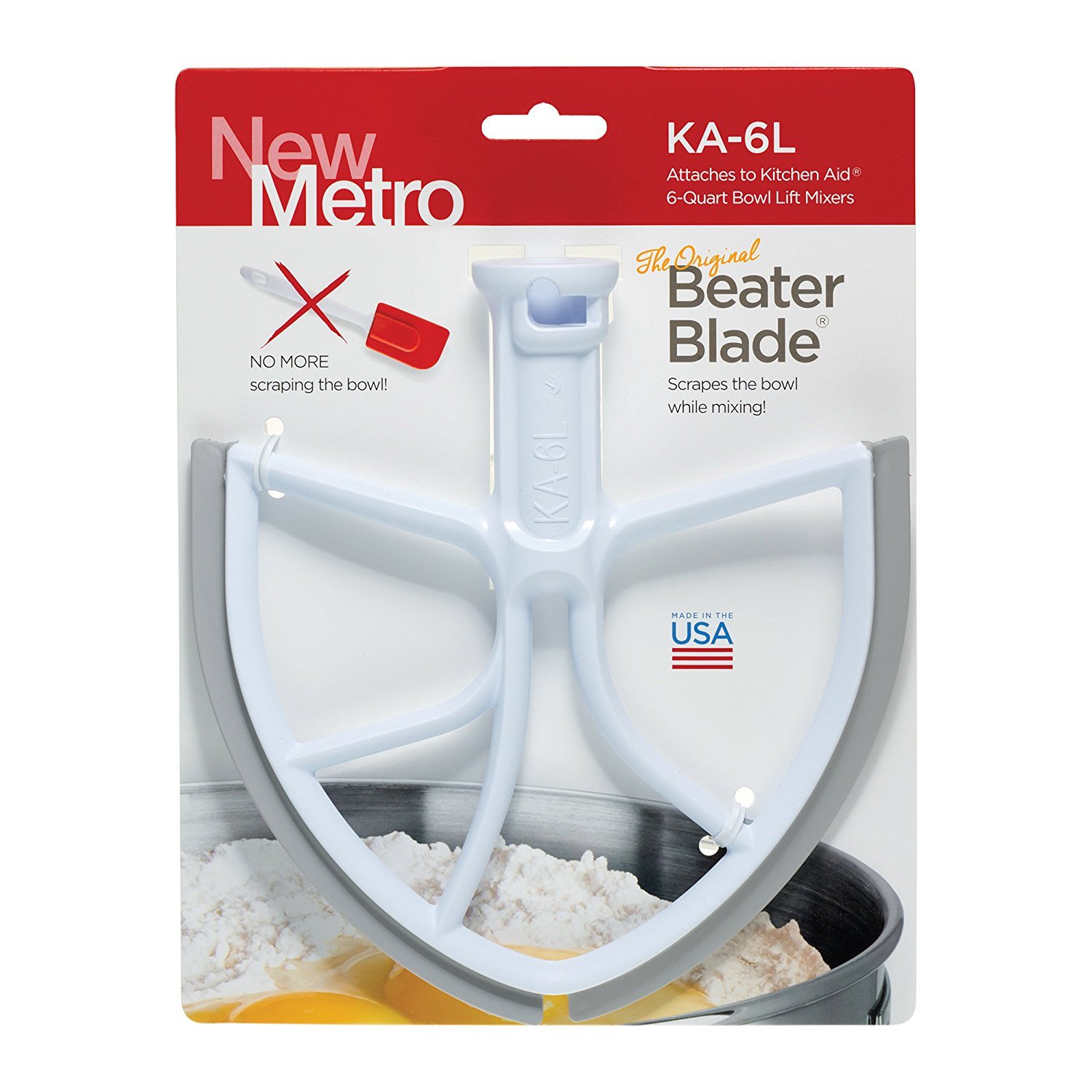 Beaterblade Mixer Attachment Ka-6l 6 Qt.