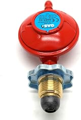 TheSunnyValley Hand Tight Propane Regulator 2M Hose Clips Calor Flogas view 2