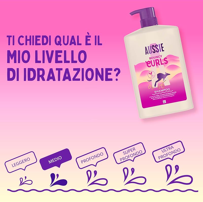 Bouncy Curls Shampoo Ricci 1000ml — foto 5 di 7