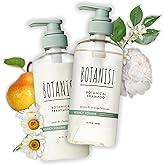 BOTANIST Hair Thickening Shampoo and Conditioner, Curly Hair Shampoo and Conditioner Set for Women & Men with Keratin, Collagen, Honey& Jojoba, Volumizing Shampoo from Japan 31.7 Fl Oz BOUNCY VOLUME