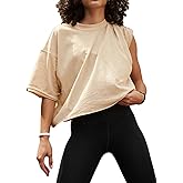 Women's Summer Short Sleeve Crop Tops Casual Basic Cotton Athletic Yoga Running T-Shirts