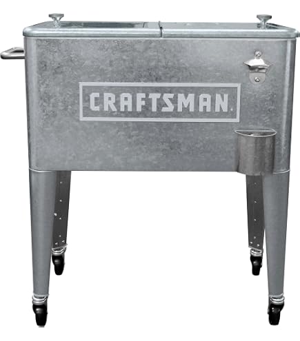 Amazon.com : LEIGH COUNTRY Craftsman 80-Qt Galvanized Cooler, with