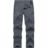 Gash Hao Mens Hiking Pants Quick Dry Lightweight Waterproof Breathable
