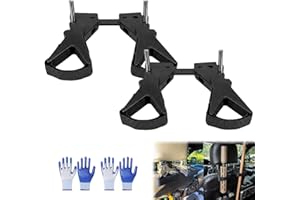 The Ultimate Universal Seat Back Gun Rack, Adjustable Vehicle Rifle Holder, Seat Back Easy to Install Vertical Guns Holder, A