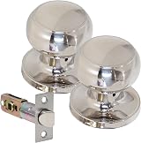 XFORT Bello Passage Knob Set Polished Chrome Non Locking Door Knob view 6