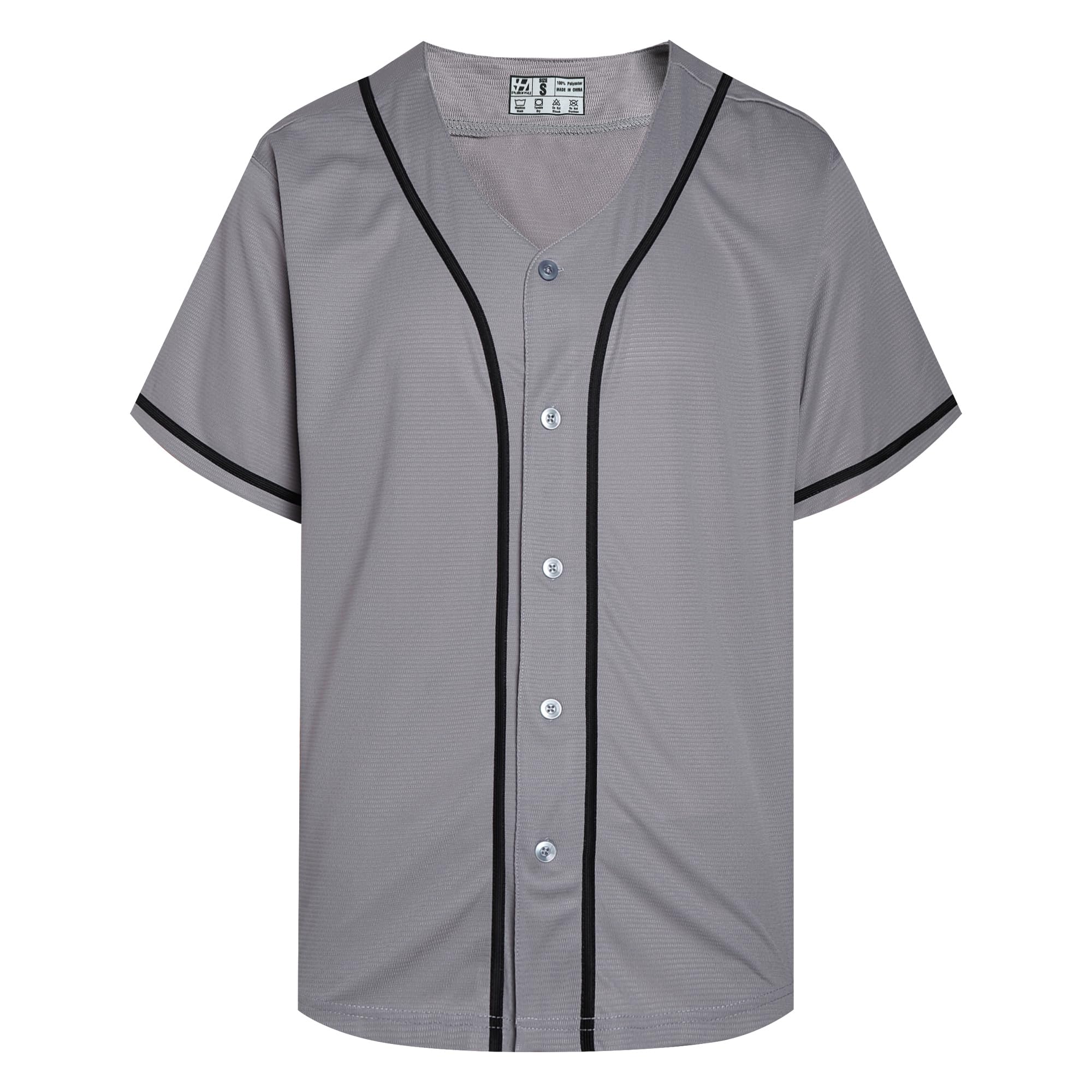 Pullonsy Blank Baseball Jersey for Men Women Boys