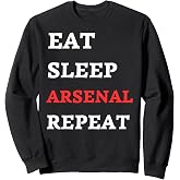 Eat Sleep Arsenal Repeat Sweatshirt