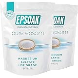 Epsoak Epsom Salt 10 lbs. (Qty. 2, 5 lb. Bags) Magnesium Sulfate USP
