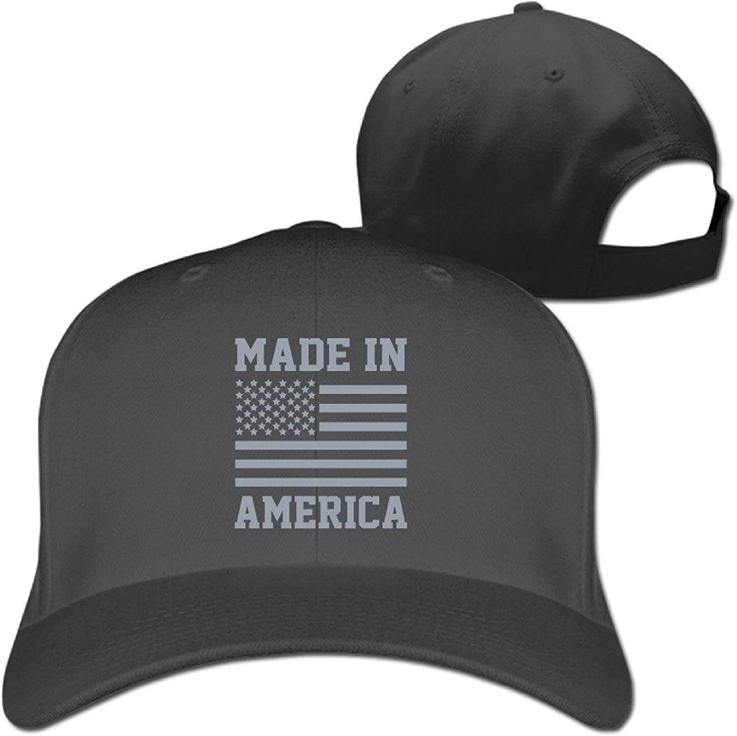 blank baseball caps made in usa