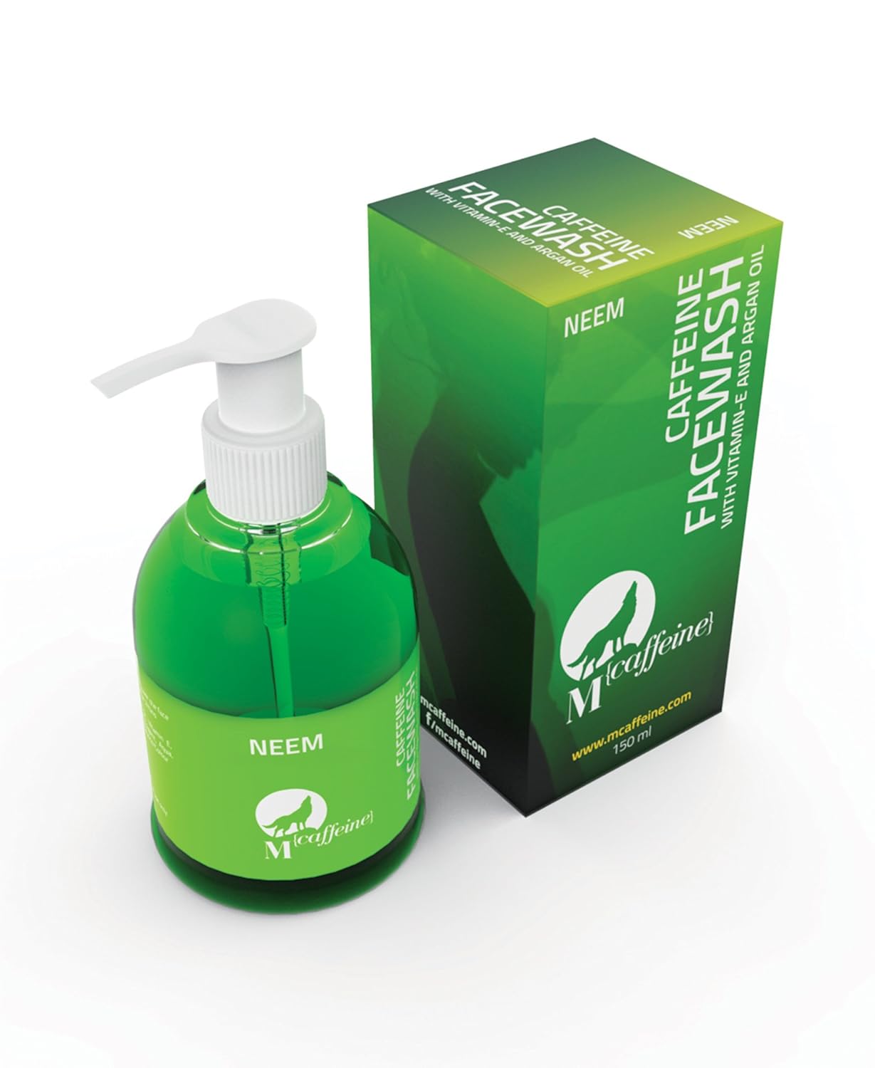 Image result for Mcaffeine Neem Face Wash Cleanser With Argan Oil & Vitamin E